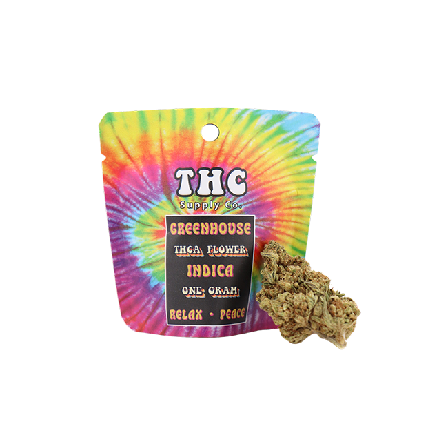 THCSC Greenhouse THCA Hemp Flower 1g / Indica Shake Shack